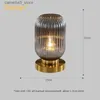 Desk Lamps Retro Glass Table Lamp Home Decor Pumpkin Ball glass Desk lamp For Restaurant Study Living Room Lamp Background Bedside Lustre Q231104