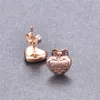 Top earring earrings designer stud Earring luxury quality fashion heart love classic size titanium steel Earrings wedding party gifts wholesale