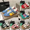 Sneaker mens lyxiga casual skor vit mocka blå siden rosa grön röd beige ebenholts canvas toppkvalitet låga män kvinnor designer sneakers tränare ggity