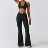 Conjuntos ativos nclagen conjunto de yoga bolso sexy secagem rápida terno de fitness feminino apertado correndo sutiã esportivo e leggings ginásio treino sportwear