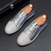 2023 Luxury Designers Dress Party Shoes Mesh Shine Rhinestone Ventilation of Air Casual Sneakers Autumn Business Leisure Driving Walking Loafers