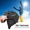 Skibril Skihelm Snowboardhelm Lichtgewicht geïntegreerde skateboardhelm met bril Skibeschermende helm 16 ventilatieopeningen voor heren Dames 231102