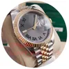Gd Maker Mens Watch 41mm 126333 President 18K Gold 904L Steel Watches Cal.2813 MOTION MEKANISKA Automatisk mäns armbandsur