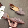 Flats Dress Fashion For Women Spring Summer Boat Pointed Teen Casual Slip On Shoes Elegant Ladies Footwear A