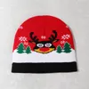 Chapéu de malha Santa Elf Gorro de Natal adulto Chapéu de malha bonito Chapéu quente de inverno de Papai Noel