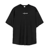 T-shirt da uomo Mens Mesh Oversize Fashion Casual Quick Dry Maglietta sportiva Fitness Bodybuilding Abbigliamento da palestra Manica corta 230403