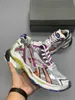 Sneaker Runner 7.5 multicolore in vera pelle con tessuto comode scarpe firmate scarpe casual alla moda per uomo scarpe da donna traspiranti con suola spessa resistente all'usura