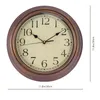 Wall Clocks 12 Inch Digital Clock Modern Vintage Decor Round Neon Rustic Rural