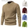 Pulls pour hommes 5 styles 2023 Automne et hiver Nouveaux pulls pour hommes Pulls élastiques chauds et respectueux de la peau Pull en tricot Q231103