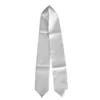 Outros têxteis domésticos sublimação em branco A graduação Tie Stoles Poliéster Grad Sênior Vneck Logo Printing For Students Drop Deli DHAF9