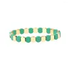 Bracciale con perline in metallo smaltato per donna Boho Candy Fashion Stretch Distance Bracciali da donna Braccialetti con ciondoli Gioielli