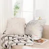 Pillow Faux Fur Wave Pattern Pillowcase 45x45cm Throw Cases CoversFor Sofa Seat Chair Car Living Room Home Decor