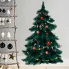 Muurstickers 95 cm lange grote diepe groene kerstboom vrolijk voor woonkamer slaapkamer keuken festival decoratieve pvc 230403