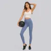 Yoga-Hose mit hoher Taille und Tasche, LU-134, solide elastische Damen-Laufsport-Leggings, Fitness-Trainings-Tight, nicht durchsichtige Trainingshose, Po-Lift