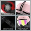 Skidglasögon Findway Adult/Kids Ski Helmet Ultralight Anti-Impact Safety Helmet Cycling Ski Snowboard Sports Keep Warm Helmet Outdoor Sport 231102