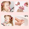 Andere Toys Children's Make -up Cosmetica spelen Box Princess Girl Toy Play Set Lipstick Eye Shadow Safety Nontoxic Kit for Kids 230403