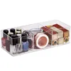 Förvaringslådor BINS KLAR ACRYLISK Makeup Layered toalettbord Kosmetisk läppstift efterbehandling av nätskrivbordslådor 230331