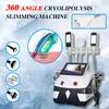 Nouvelle arrivée 360 degrés cryothérapie amincissant l'équipement 40k cavitation CE approuvé machine laser lipo rf