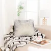 Pillow Faux Fur Wave Pattern Pillowcase 45x45cm Throw Cases CoversFor Sofa Seat Chair Car Living Room Home Decor