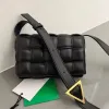 BVB PADDED CASSETTE woven Clutch bags Crossbody Patent leather bag shoulder Cleo Vntage totes hobo handbags Women's mens travel pochett