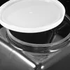 収納ボトルジャーホルダークリアティーポット透明透明ペットホームスモールキャンディークッキーコンテナ