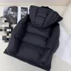 Boutique Down Jacket Diseñador de alta calidad Otoño e invierno Chaqueta de plumón con capucha de manga larga informal para mujer Espesada a prueba de frío y cálida para