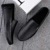 Dress Shoes Summer Men Loafers Wedding Dress White Driving Moccasins Footwear Man Casual Shoes Leather Slip On Super Lightweight Male Shoes 230403