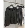 Sweats à capuche Hommes Créateur de mode Balencigsas Paris Marque Sweat à capuche Accueil 2024 Nouvelle Tour Graffiti Peint à la main Graduellement Lavé Vieux H 4WSO