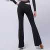 Stage Wear 2023 Latin Dance Pants For Women Bell Adult Training Suit Rumba Chacha Samba Performance DN14454