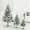 Dekoracje świąteczne Rok 6090 cm Spray Tree Snow Tree sztuczna dekoracja wewnętrzna PVC Materiał wielokrotnego użytku 231102