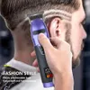 Saç düzeltici Erkekler için Şarj Edilebilir Tıraş Makinesi Profesyonel Clipper Sakal Kesme Makinesi Berber Kesim 231102