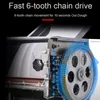 Hoog efficiënte commerciële verticale rol rollende noedelmachine/roestvrij staalverdikking 300 Press Dough Kneading Machine