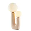 Veilleuses Postmoderne Résine LED Lampe De Table Pour Salon Chambre Simple Designer Lampes De Bureau De Luxe Chevet Art Night Light table lumineuse P230331