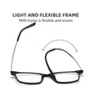 Solglasögon TR90 Ultralight Titanium Multifocal Reading Glasses Anti Blue Light Business Far Sight Eyeglasses Plus Diopter Eyewear to 4.0