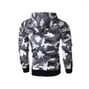 Felpe con cappuccio da uomo Felpa con cappuccio mimetica moda moda autunno inverno abbigliamento sportivo militare pullover tinta unita casual M-3XL