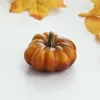 Decorative Flowers Mini Artificial Halloween Pumpkin Decor Simulation Vegetable DIY Craft Home Party Supplies Farmhouse Harvest