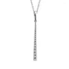 Chaînes Véritable 925 Sterling Argent Chaîne Collier Étoile Filante Colliers Pendentifs Pour Femmes Cadeau Fête De Mariage Bijoux Collier