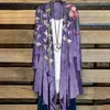 Malhas femininas plus size jaqueta impressão tie dye festa feriado cardigan topo manga longa solto cardigans outwear outono inverno roupas