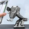 Bilhållare Sucker Car Phone Holder Mount Stand GPS Telefon Mobilcellstöd för iPhone 13 12 11 Pro Xiaomi Huawei Samsung Q231104