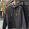 Herren-Designer-Hoodie auf der Brust, gesticktes Abzeichen-Logo, Herren-Kapuzenpullover, Damen-Pullover, Sweatshirts, Paar-Modelle, Größe S-5XL, neue Kleidung, Ubvci