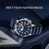 Ben Nevis Men's Watches Luxury Analog Quartz Watch with Date Military Watch Waterproof Silicone Rubber Strap Relogio Masculino