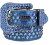 2022 Ceinture de créateur Simon Ceintures pour hommes femmes Ceinture de diamant brillant The Trojan Red Jet AB cintura uomo boosluxurygoods9863279