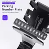 Car Holder Car Dashboard Phone Holder Car Smartphone Stand Auto Interior Mount Bracket Rear View Mirror Phone Holder Clip With Number Plate Q231104