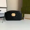 Zapip oryginalny skórzany aparat Marmont Square Camera damskie portfele męskie bestsellery torba sprzęgła luksusowy projektant moda dwa rozmiary torebki na ramię torebki crossbody