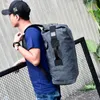 Schooltassen grote capaciteit rugzak mannelijke bagage boys canvas rugzak emmer schoudertassen vrijetijdsbakken mannen rugzakken voor reizen voor school 230403