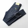 Mäns jeans för män Autumn Fashion Elastic Slim Fit Micro Harlan Mens Pants Casual Large Fitness Y2K