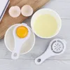 Egg Tools White And Yolk Separator With Silicone Holder Egg Dividers Suction Eggs Separator Cooking Tool Egg Kitchen baking tool