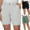 Women's Shorts Cargo Quick Drying Womens Mountain Bike Elastic Waist Swimsuit Women