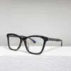 2023 Nuovi occhiali da sole firmati di lusso nuovo quadrato Fried Dough Twists gamba specchio piatto è uguale agli occhiali con montatura alla moda 3429
