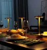 Lampes de bureau simple charge lampe de bureau restaurant bar gradation atmosphère rétro portable tactile USB Q231104